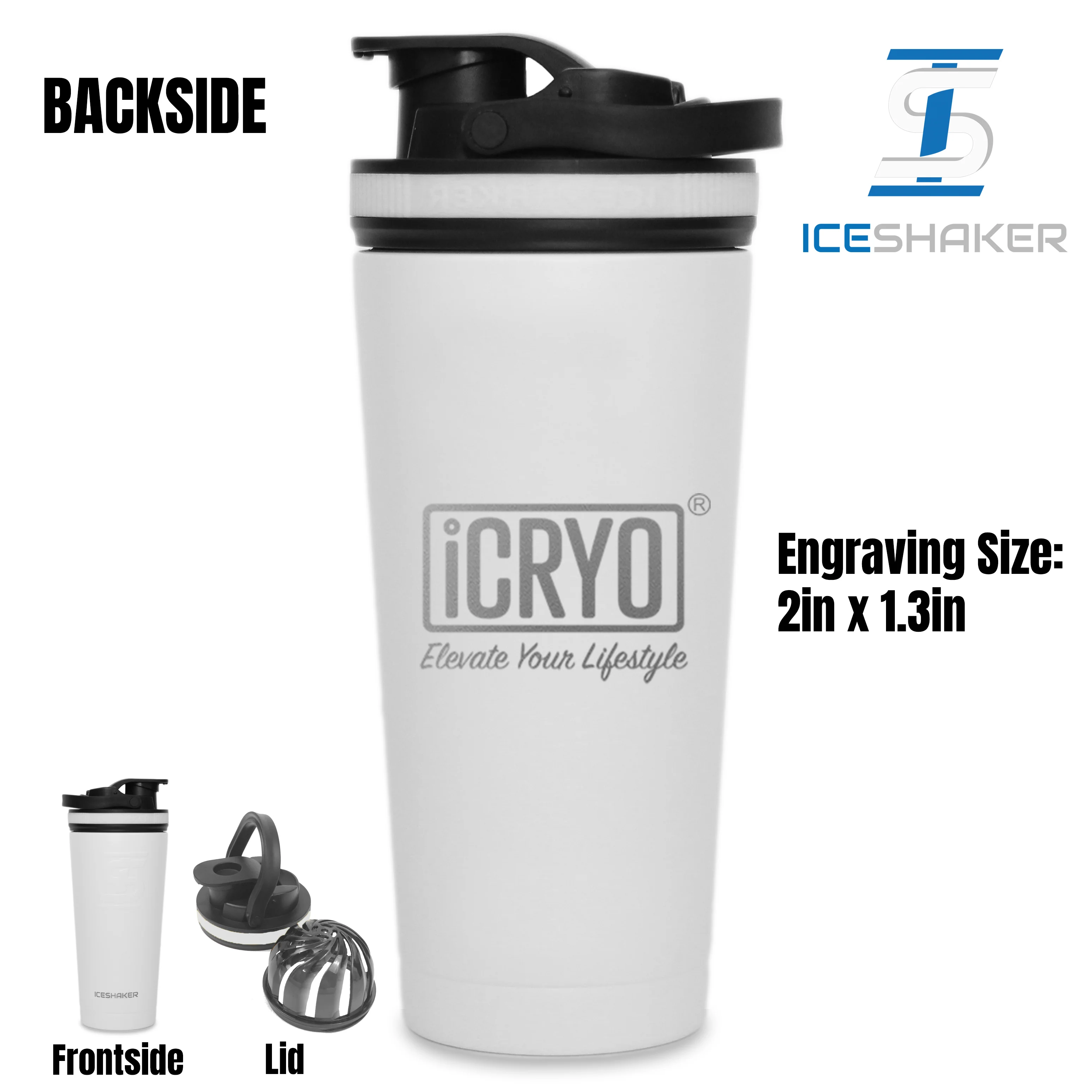 iCRYO Custom 26oz Ice Shaker - Image 3