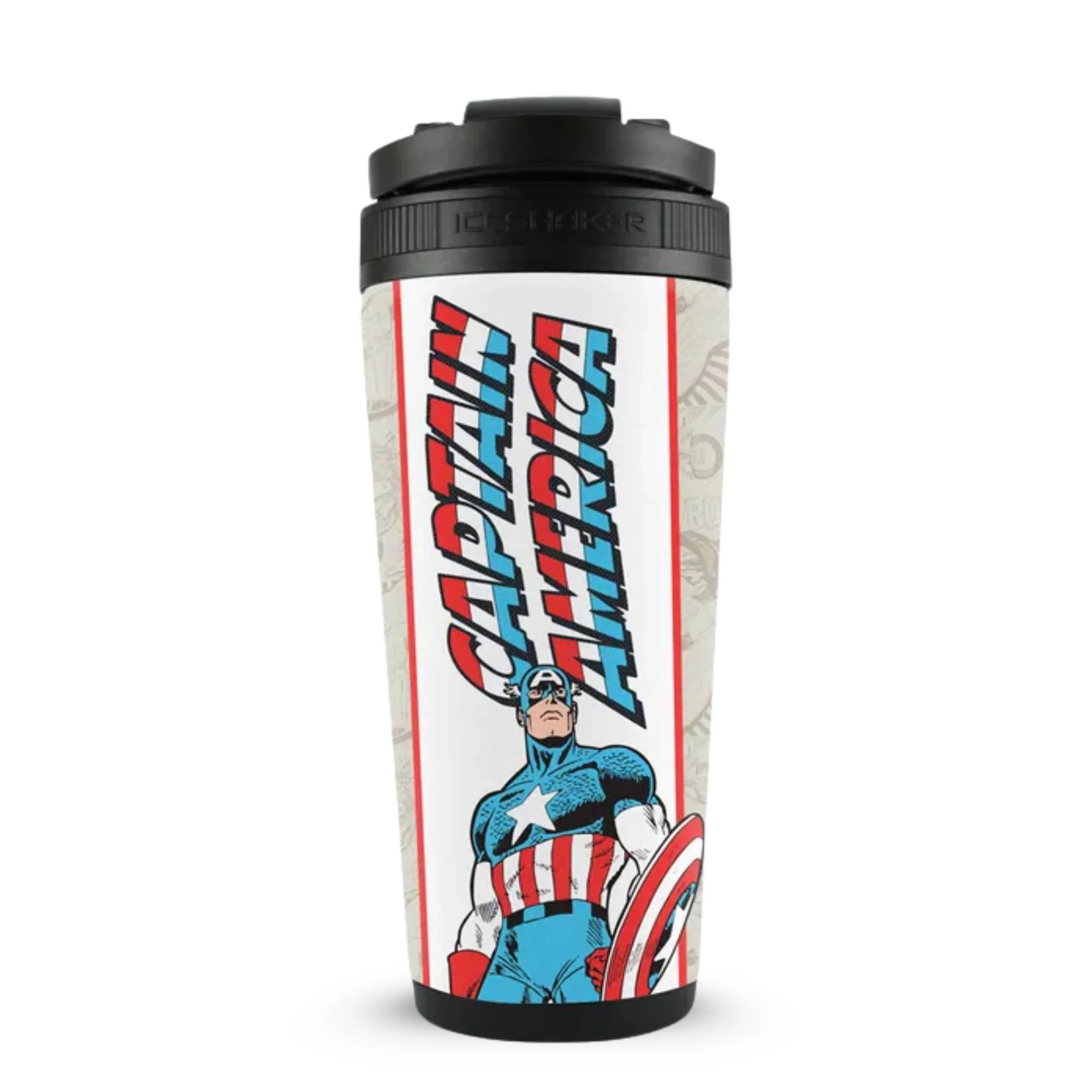 Marvel Retro Captain America 4D Ice Shaker - Image 3