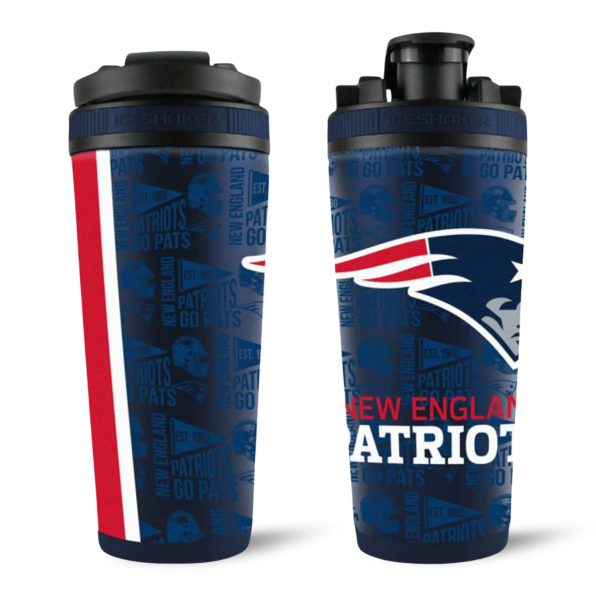 NFL New England Patriots 26oz Ice Shaker