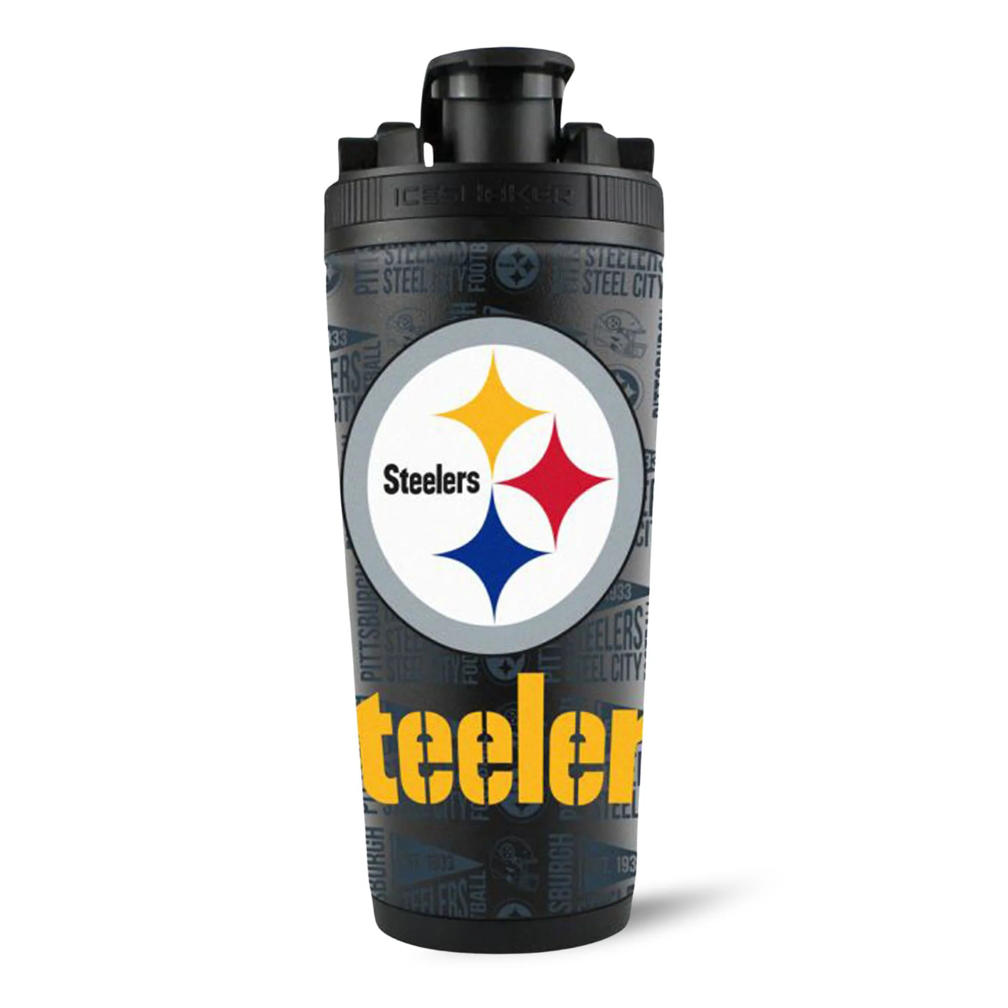 Officially Licensed Pittsburgh Steelers 26oz Ice Shaker - Image 16