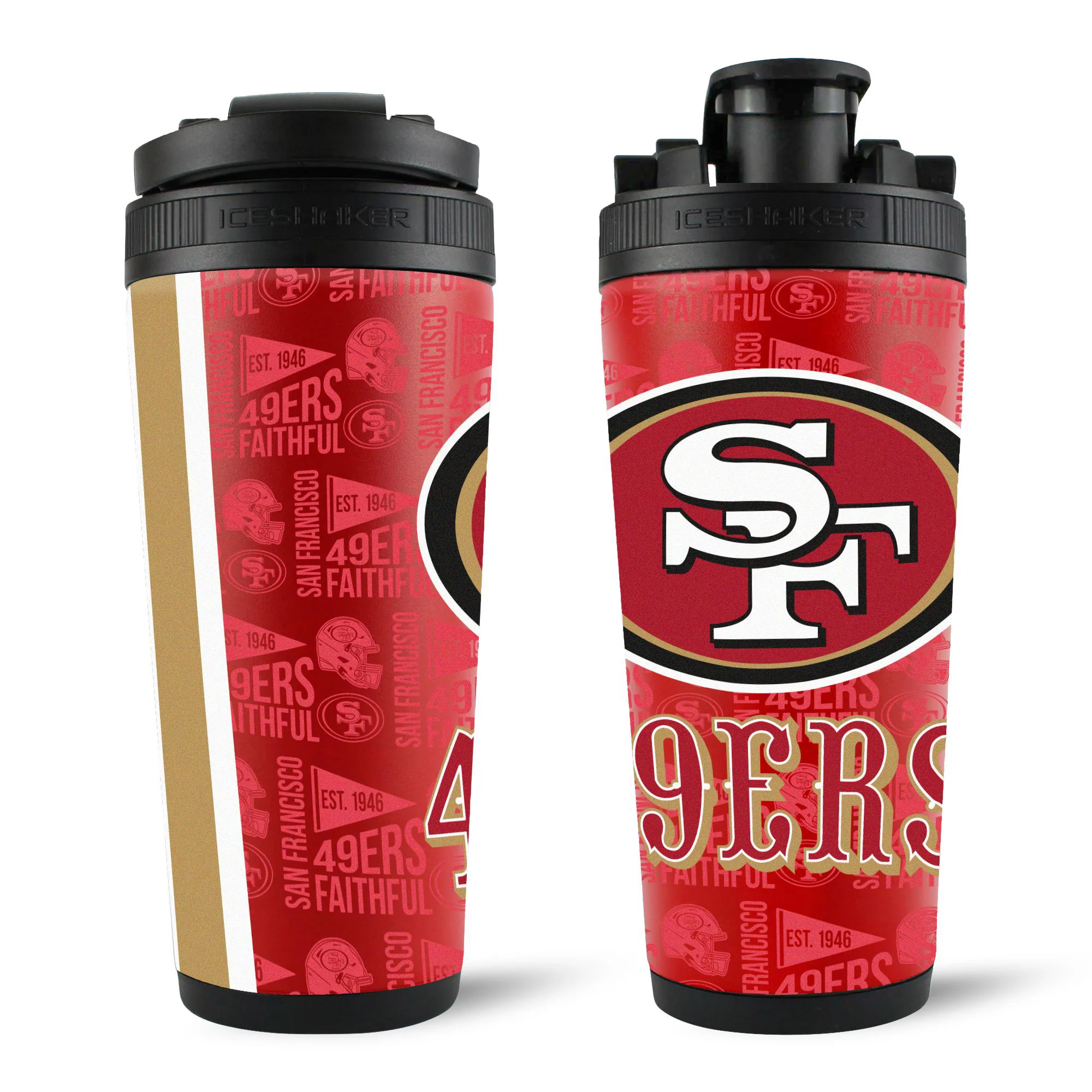 Officially Licensed San Francisco 49ers 26oz Ice Shaker - Image 15