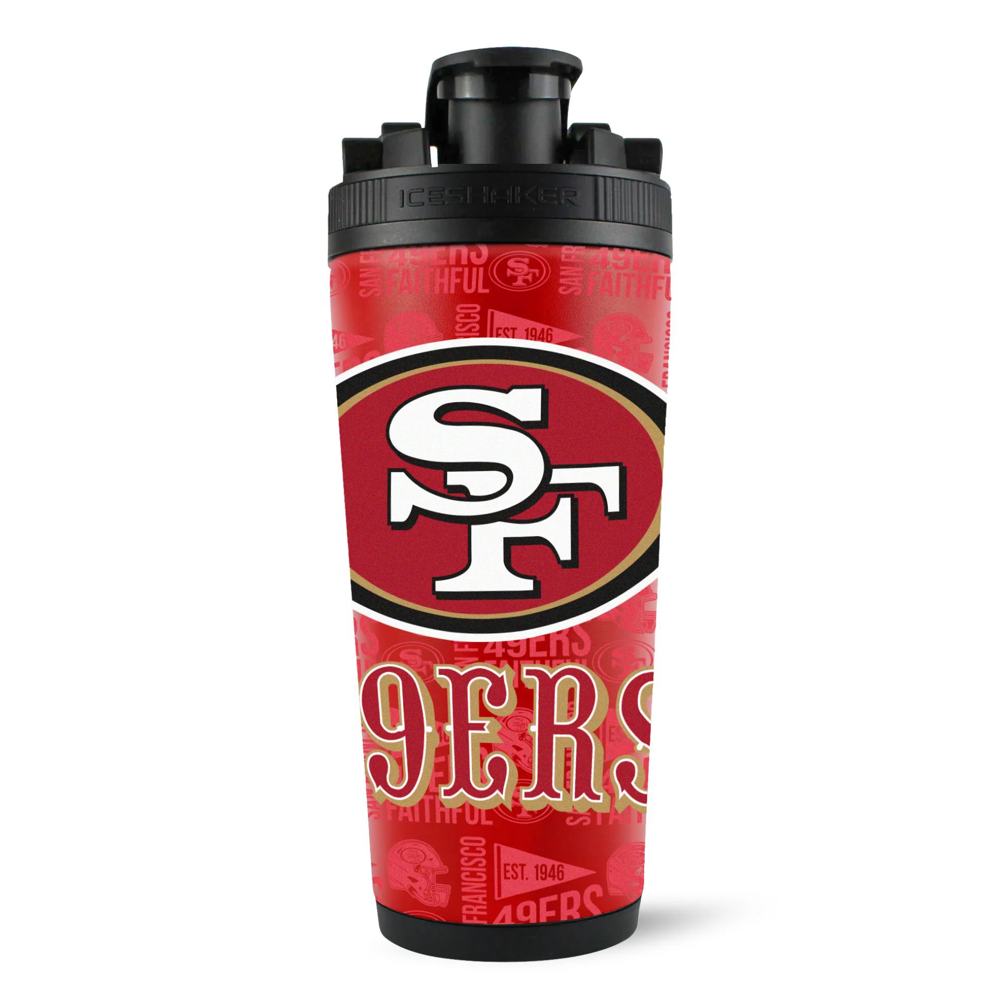 Officially Licensed San Francisco 49ers 26oz Ice Shaker - Image 16