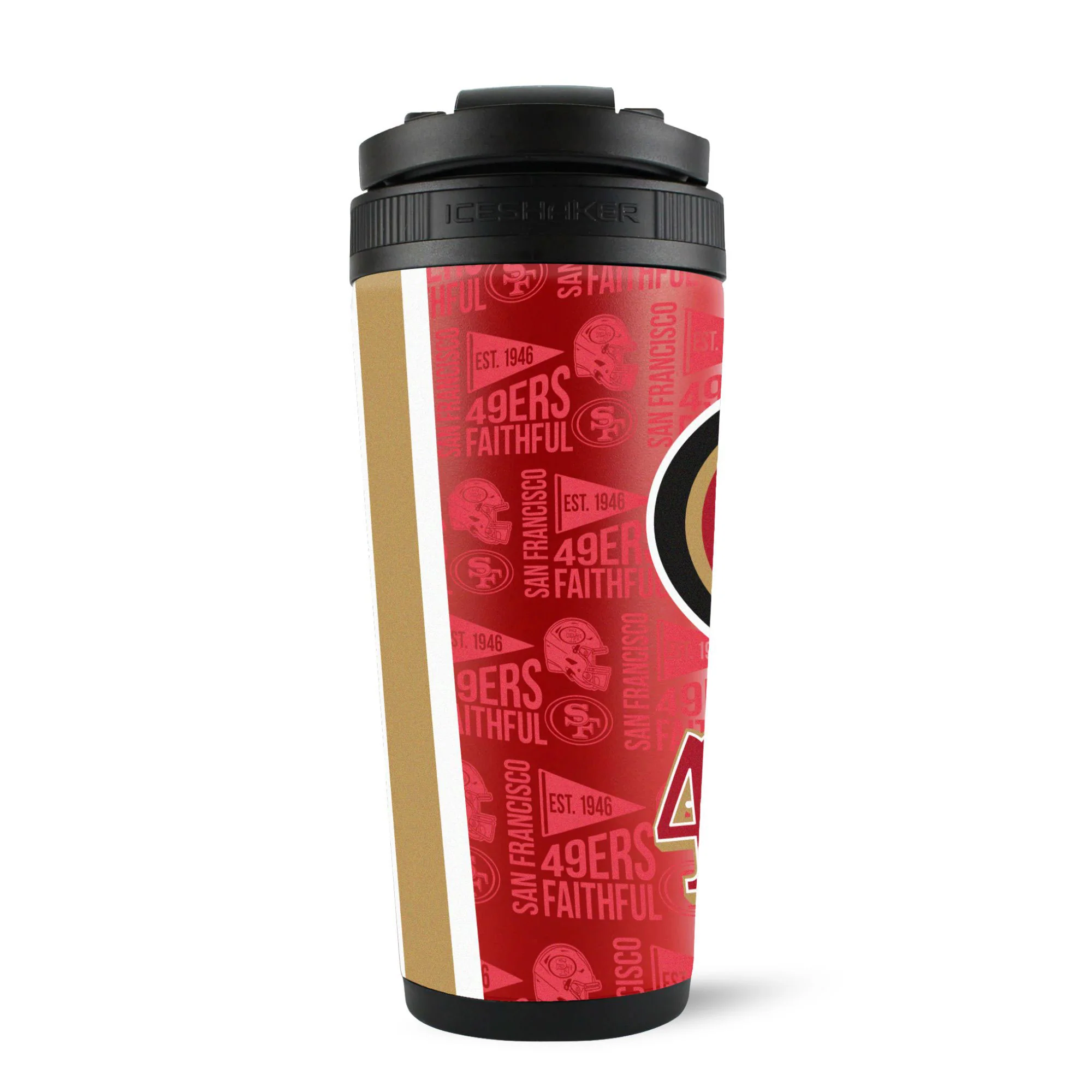Officially Licensed San Francisco 49ers 26oz Ice Shaker - Image 17