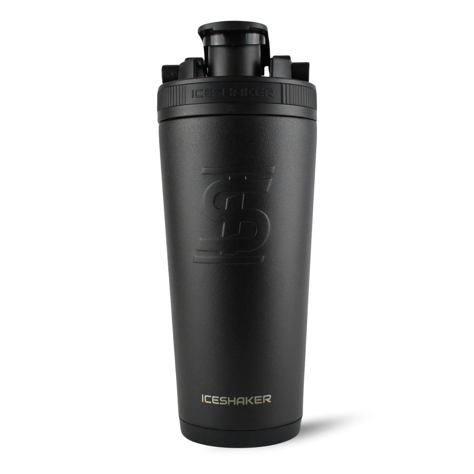 Officially Licensed New England Patriots 26oz Ice Shaker - Black - Image 4